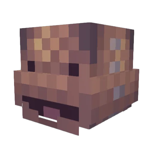 ChunkyMilk9111 Minecraft avatar head, 3D render