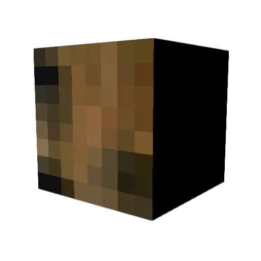 Chunkyfatchicken Minecraft avatar head, 3D render