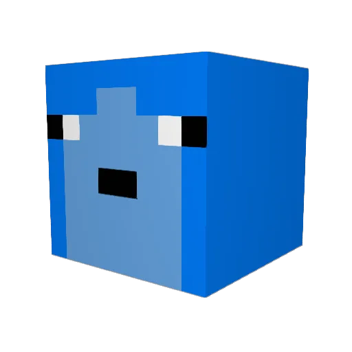Chunkymonkey2009 Minecraft avatar head, 3D render