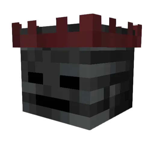 Chupaletoide Minecraft avatar head, 3D render