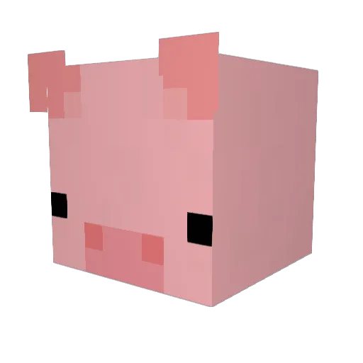 ChuponX3 Minecraft avatar head, 3D render