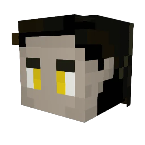 Church256 Minecraft avatar head, 3D render