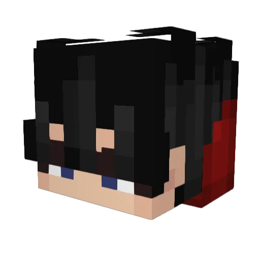 Church4843 Minecraft avatar head, 3D render