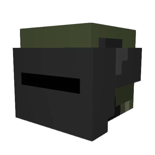 Church762 Minecraft avatar head, 3D render