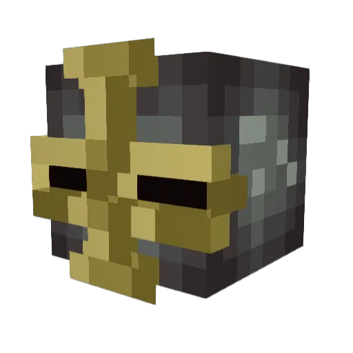 Churrito_s Minecraft avatar head, 3D render