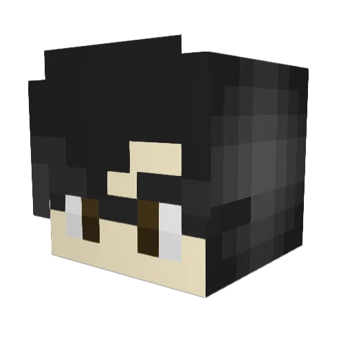 Chuy171 Minecraft avatar head, 3D render