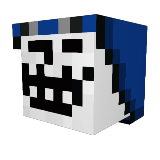 CiOpOnGDuskcrv Minecraft avatar head, 3D render