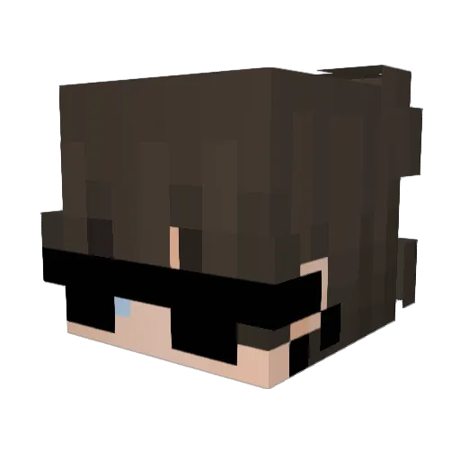 CiOpOnGNeonzs0 Minecraft avatar head, 3D render