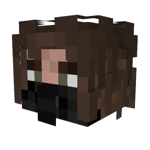 Ciakmak2137 Minecraft avatar head, 3D render