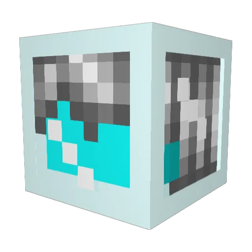 Ciamba25 Minecraft avatar head, 3D render