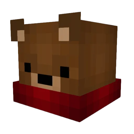 Cian3005 Minecraft avatar head, 3D render
