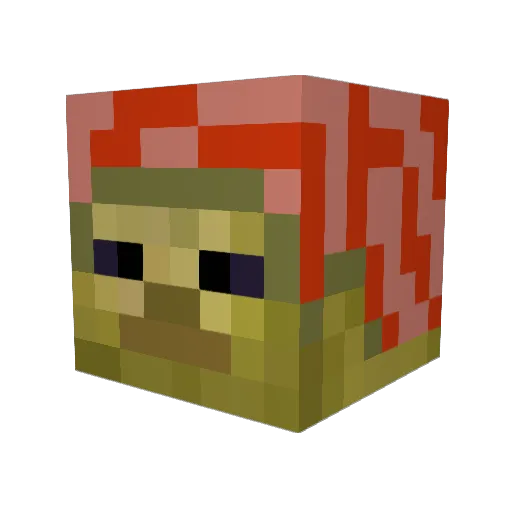 Ciao_Gamer Minecraft avatar head, 3D render