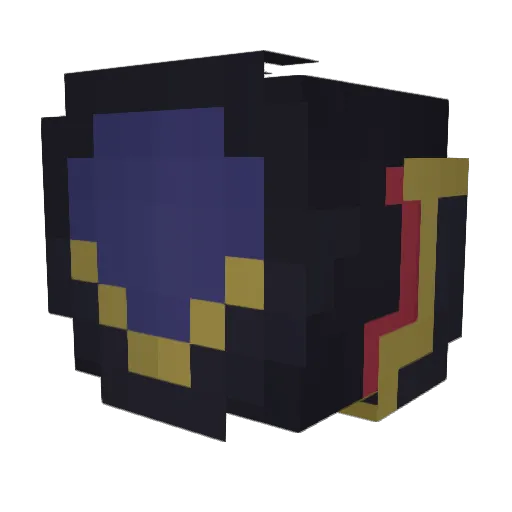 Ciaowie Minecraft avatar head, 3D render