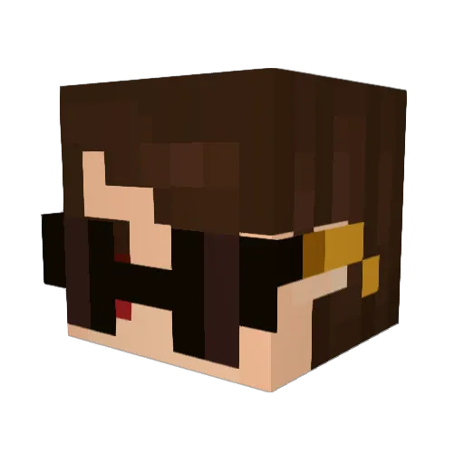 Minecraft-Avatar von CiaranPixelz: Kopf als 3D-Render
