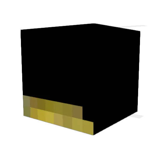Ciastek1122 Minecraft avatar head, 3D render