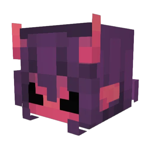 CicadaPriest Minecraft avatar head, 3D render