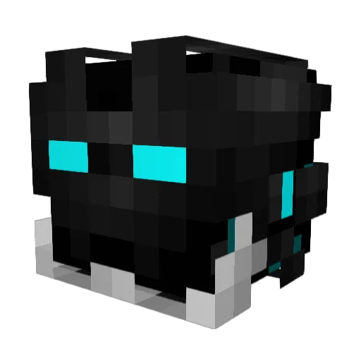 CicleStep Minecraft avatar head, 3D render