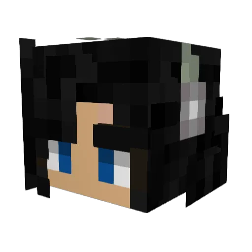CidolfusTelamon Minecraft avatar head, 3D render