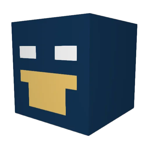 CidtheKid2062 Minecraft avatar head, 3D render