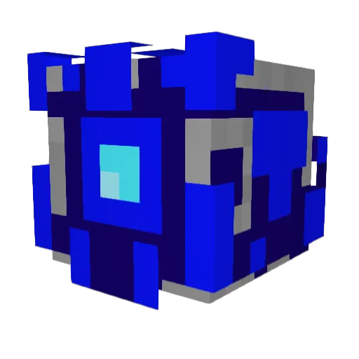 Ciduxx Minecraft avatar head, 3D render