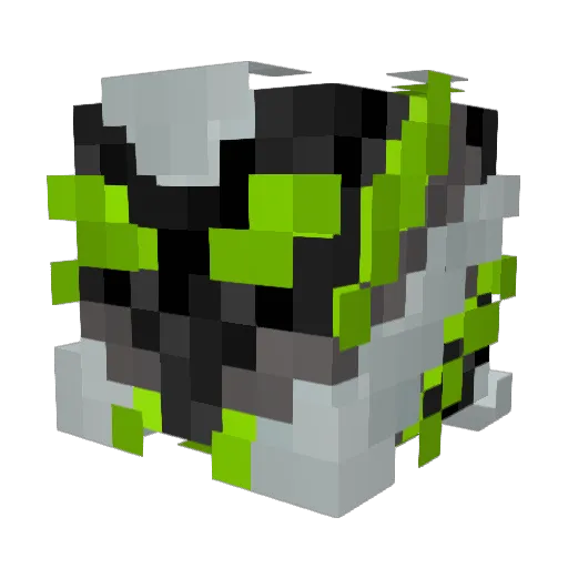 Cien220 Minecraft avatar head, 3D render