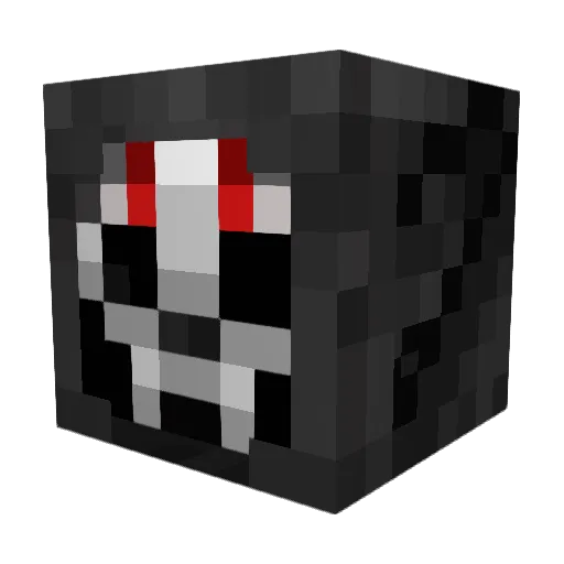 Ciferoth Minecraft avatar head, 3D render