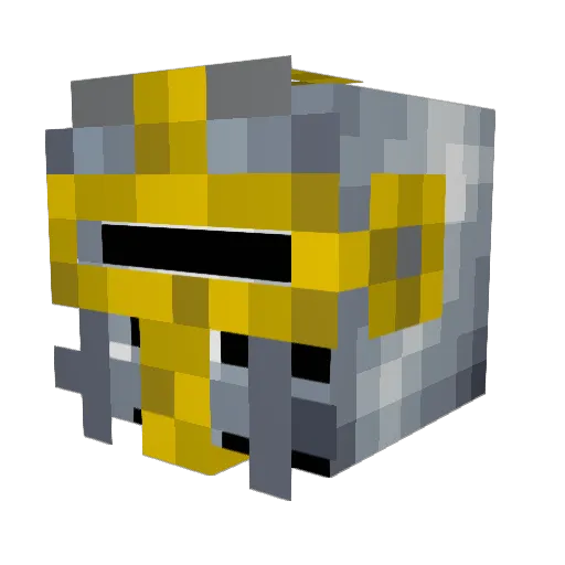 Cifree Minecraft avatar head, 3D render