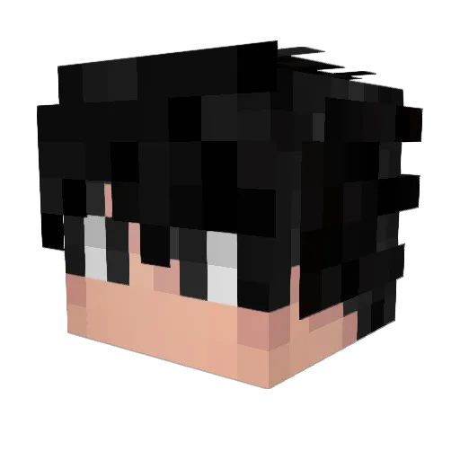 CihanEnes Minecraft avatar head, 3D render