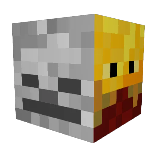 Cikada_101 Minecraft avatar head, 3D render