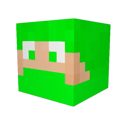 CilasM Minecraft avatar head, 3D render