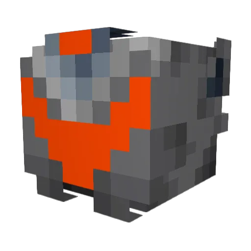 CinBean Minecraft avatar head, 3D render