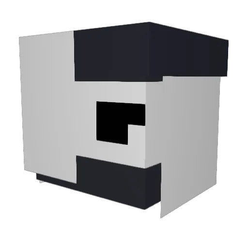 CinderDraws Minecraft avatar head, 3D render