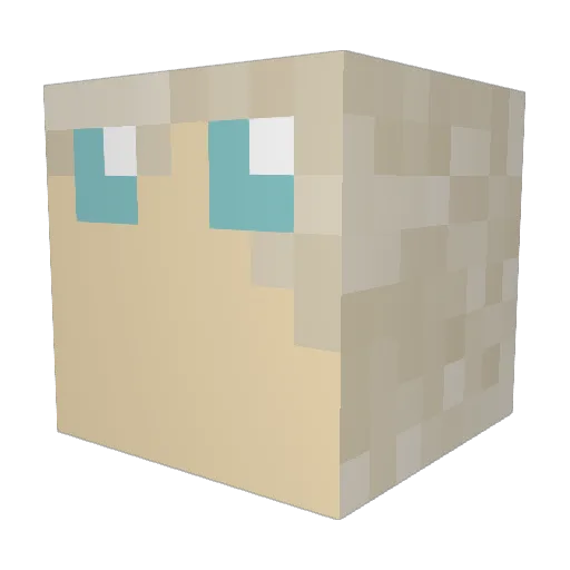 CinderEnny Minecraft avatar head, 3D render