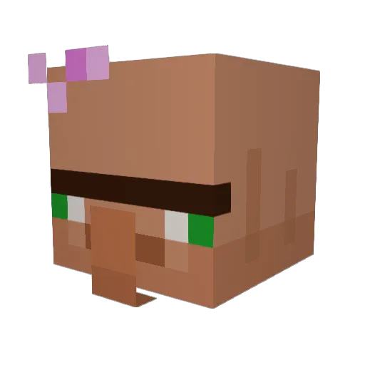 CinderStorm80 Minecraft avatar head, 3D render