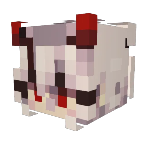 Minecraft-Avatar von Cindy1657: Kopf als 3D-Render