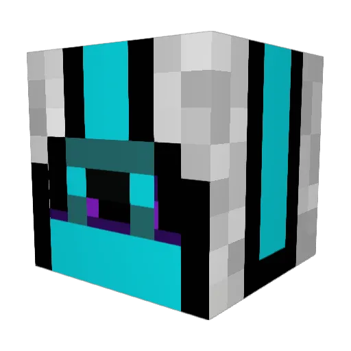 CindyRNC83 Minecraft avatar head, 3D render