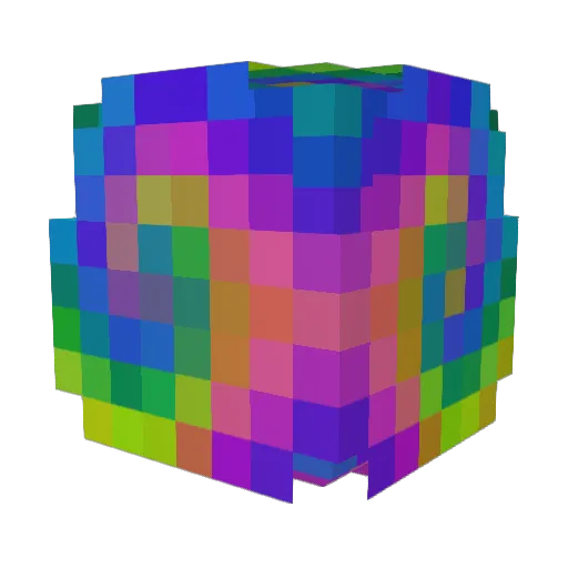 CinkBeast Minecraft avatar head, 3D render
