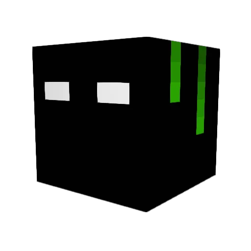 CinnaBulk Minecraft avatar head, 3D render