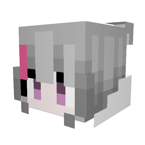 CinnamonSea2073 Minecraft avatar head, 3D render