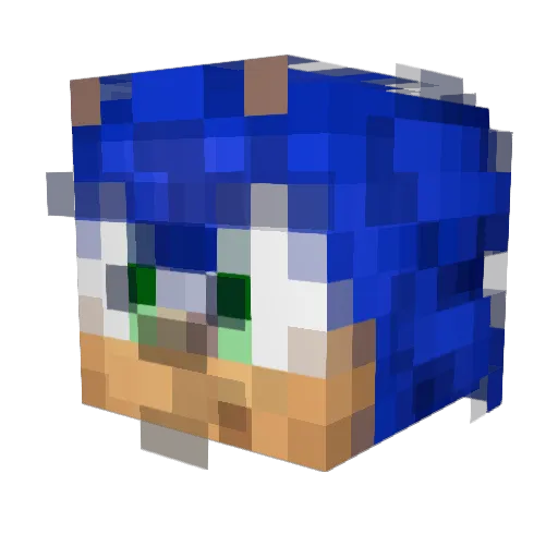 Cinos_69 Minecraft avatar head, 3D render