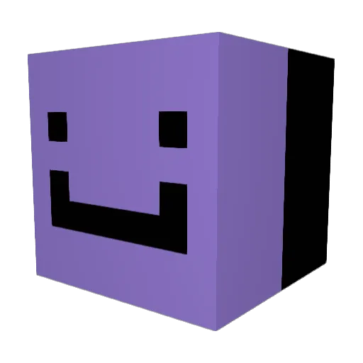 Cioperis Minecraft avatar head, 3D render