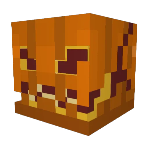 Ciopps Minecraft avatar head, 3D render
