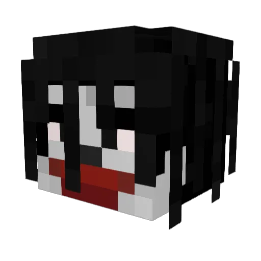 Ciosu73 Minecraft avatar head, 3D render
