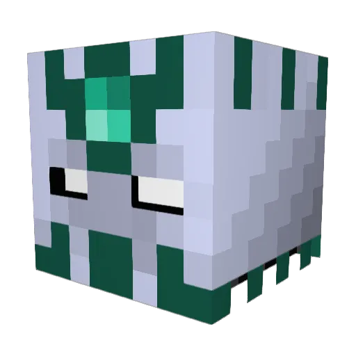 Cipher2300 Minecraft avatar head, 3D render