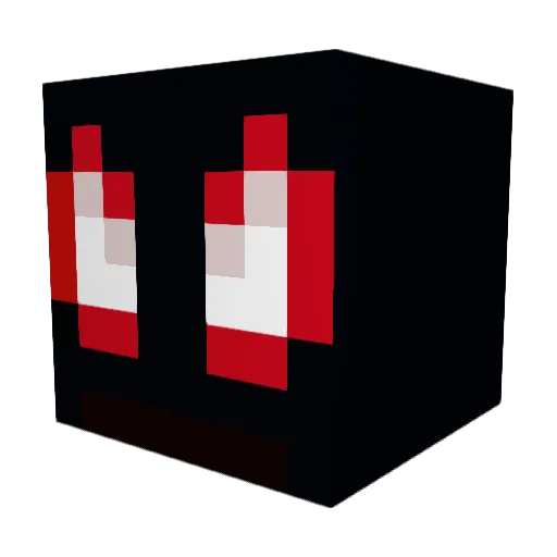 CipherMaker Minecraft avatar head, 3D render