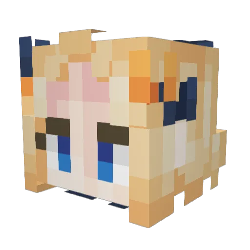 Cipher_Roth Minecraft avatar head, 3D render