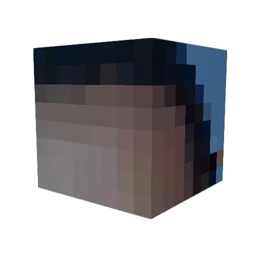 CipherionX Minecraft avatar head, 3D render