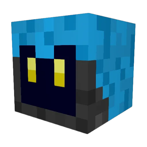 CipollaCroccante Minecraft avatar head, 3D render