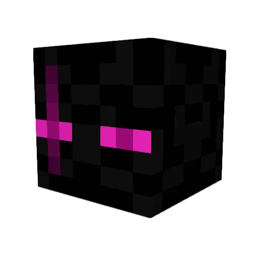 Cipopepe Minecraft avatar head, 3D render
