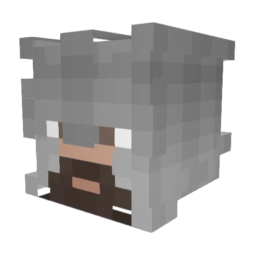 Ciraxis2020 Minecraft avatar head, 3D render